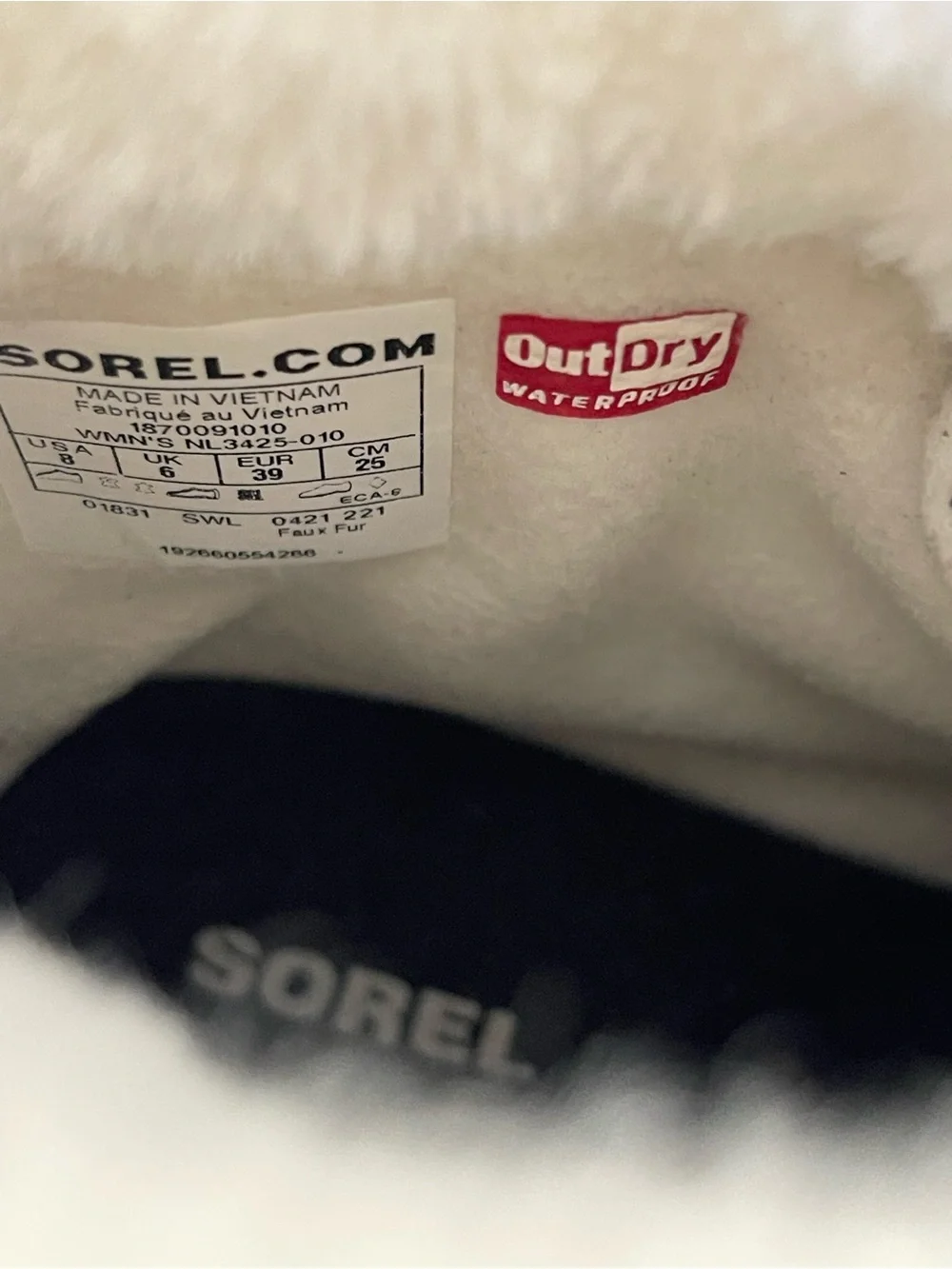 SOREL Women's Tivoli V Waterproof Boot size 8